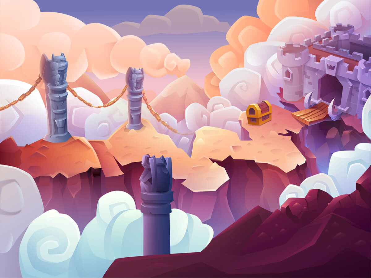 Backgrounds Artwork for Game