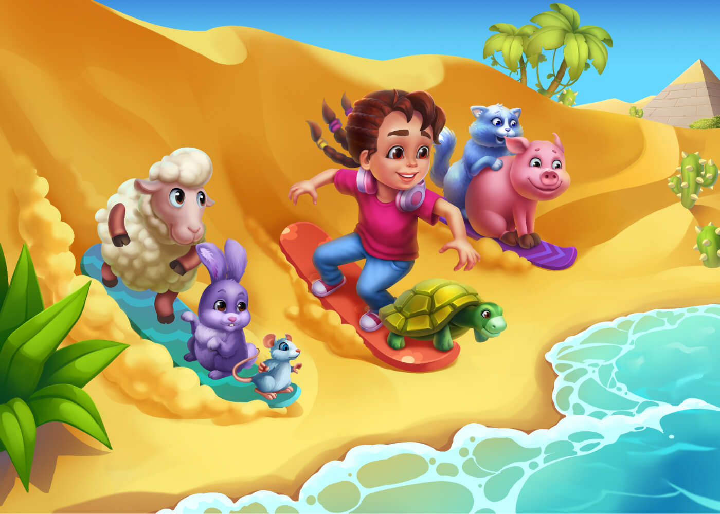 2D HD Illustration Artwork