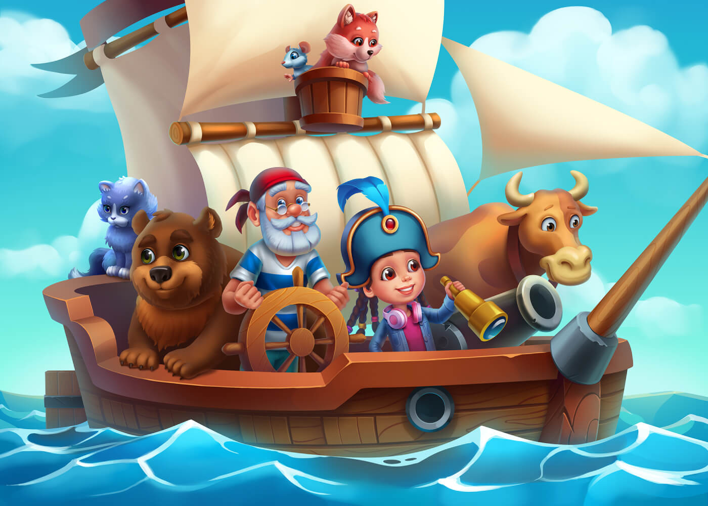2D HD Illustration Artwork