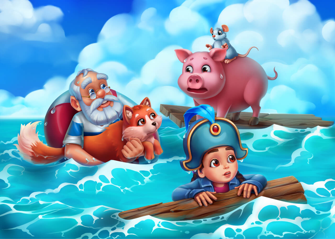2D HD Illustration Artwork