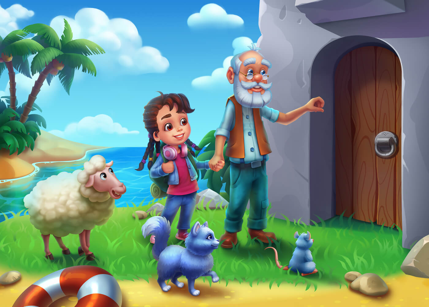 2D HD Illustration Artwork