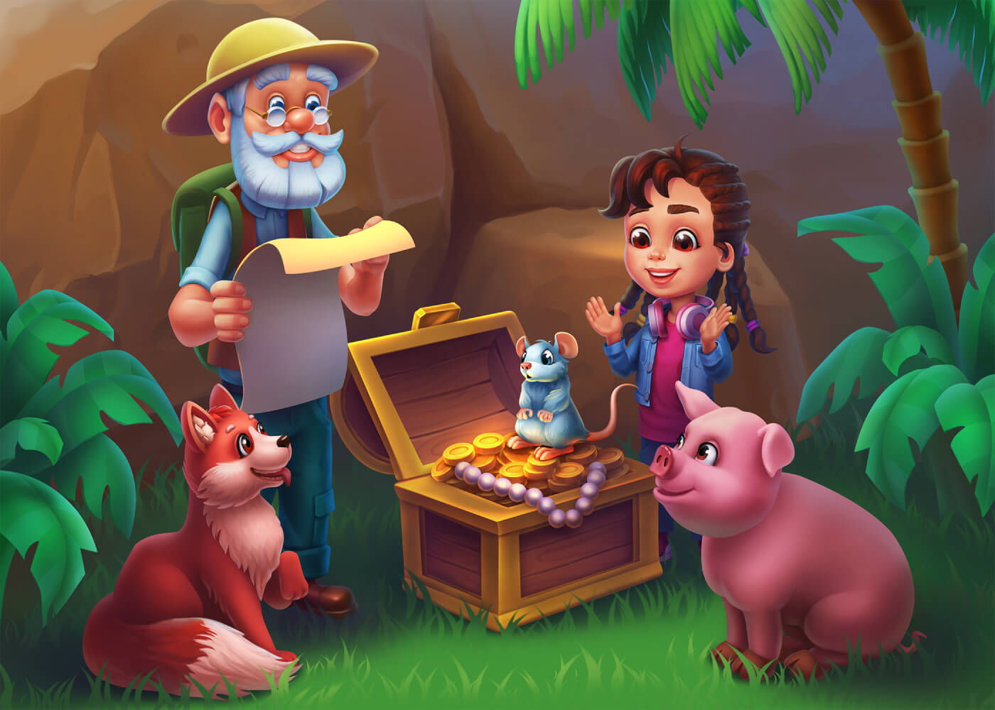 2D HD Illustration Artwork