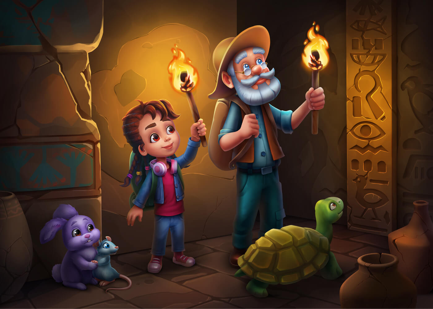 2D HD Illustration Artwork