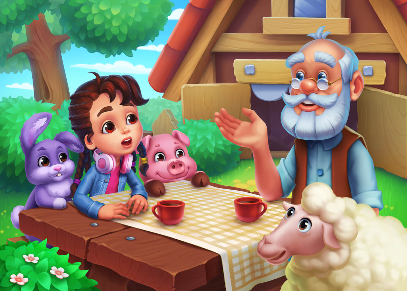 2D HD Illustration Artwork