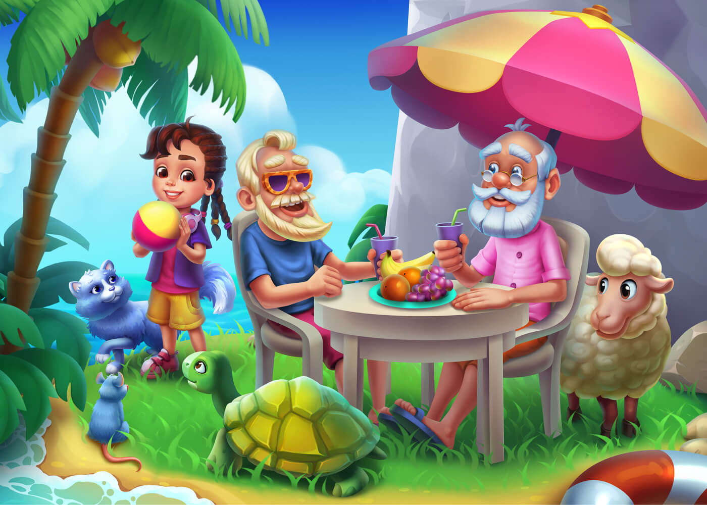 2D HD Illustration Artwork