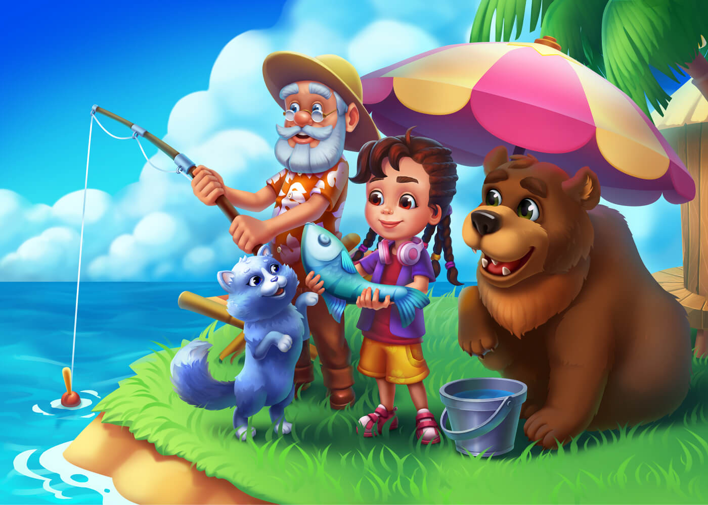 2D HD Illustration Artwork
