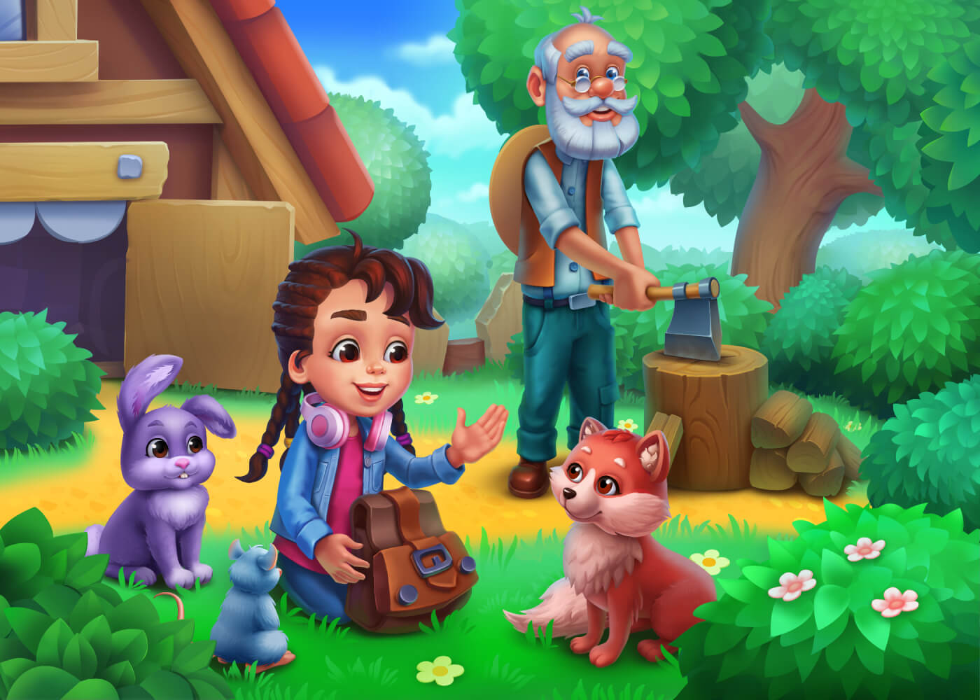 2D HD Illustration Artwork