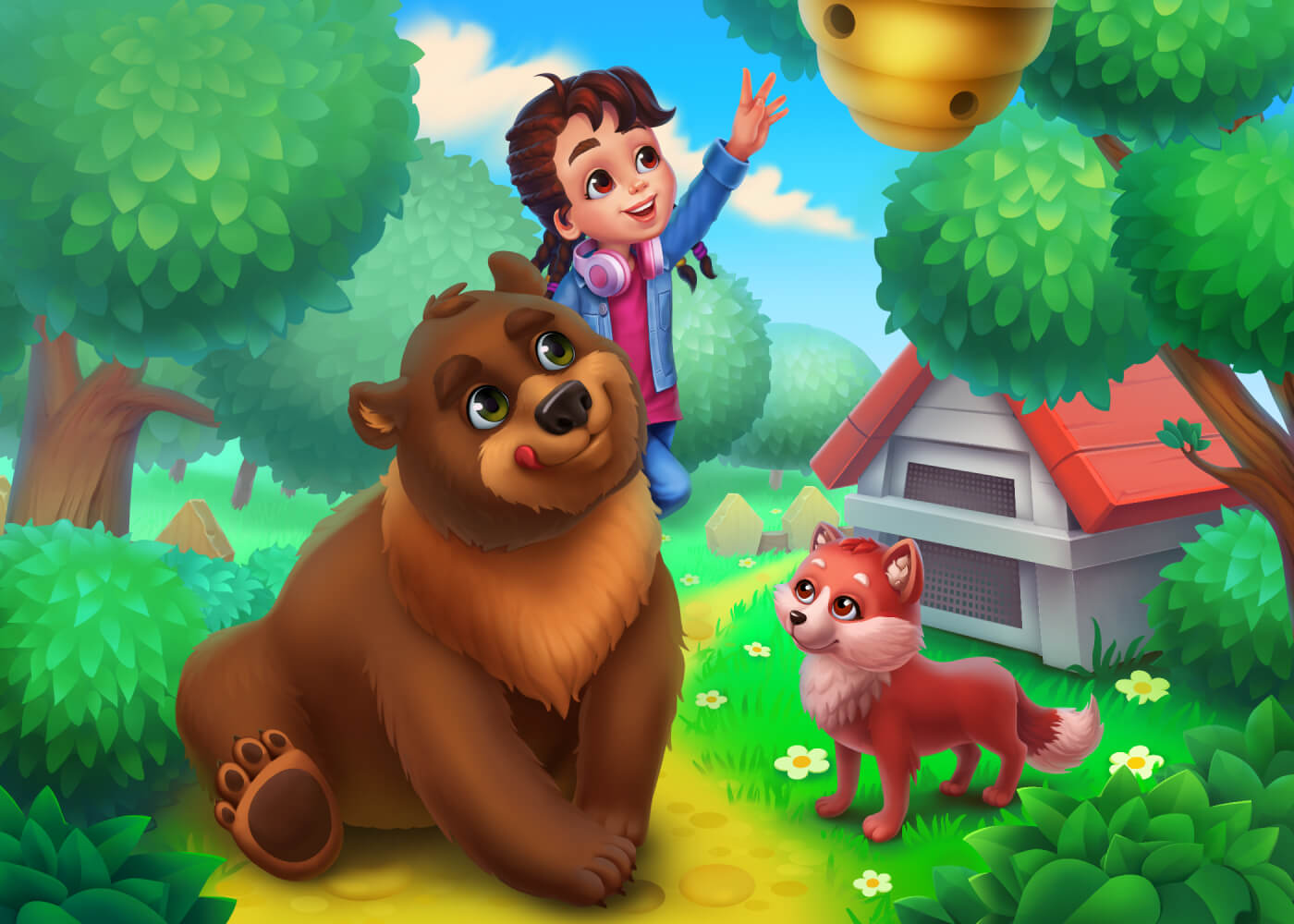 2D HD Illustration Artwork