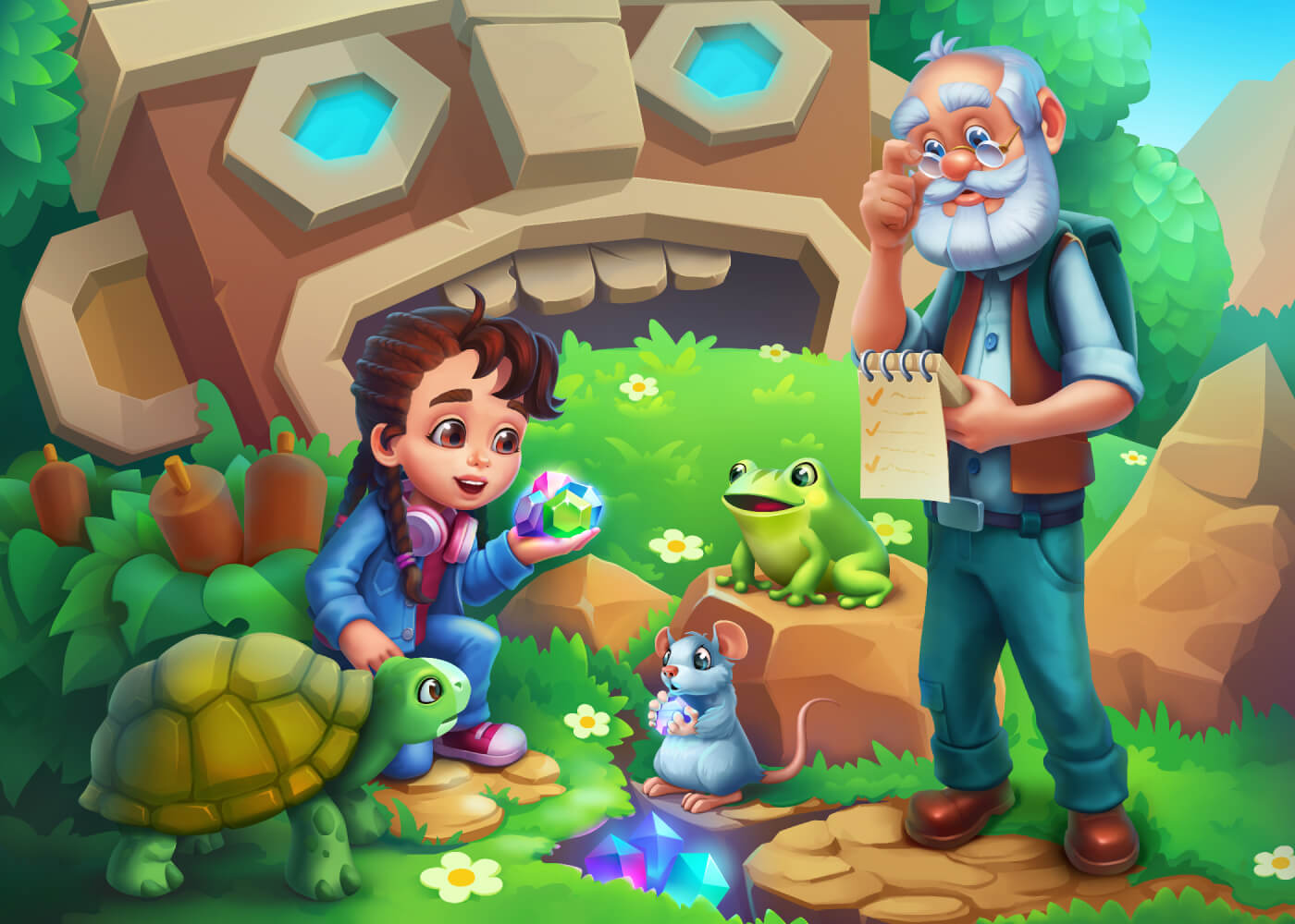 2D HD Illustration Artwork