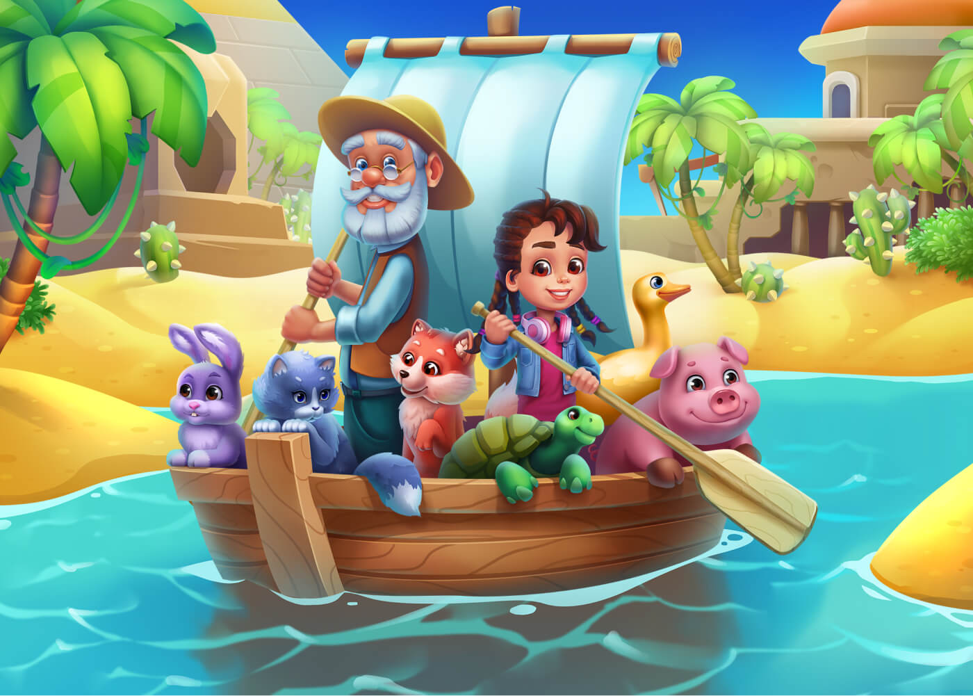 2D HD Illustration Artwork
