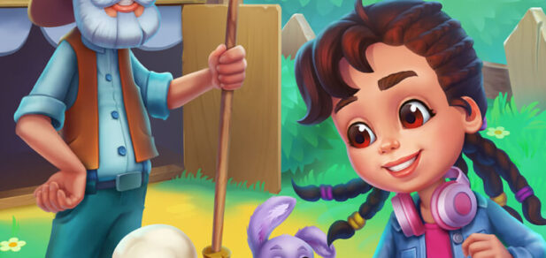 Hey Drops Game Character and illustration design