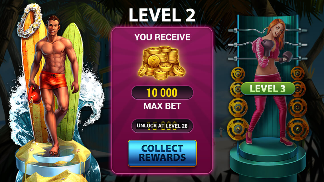 Video Bingo Level up unlock