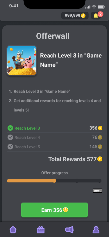 Casual Game UI Design
