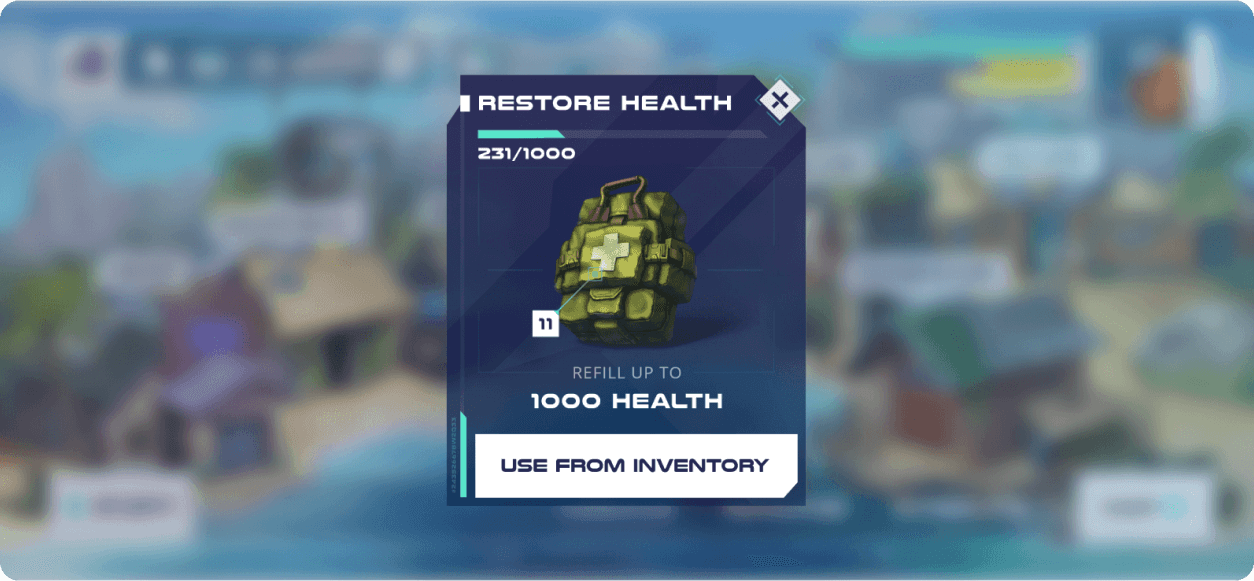 NFT Islands Game UI Design